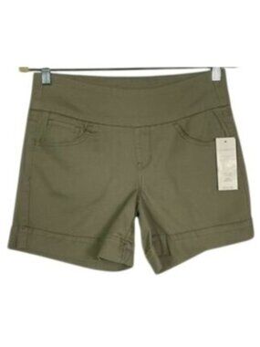 Hannah Shorts Mosstone Rinse Small NWT Cotton Stretch Pockets Casual